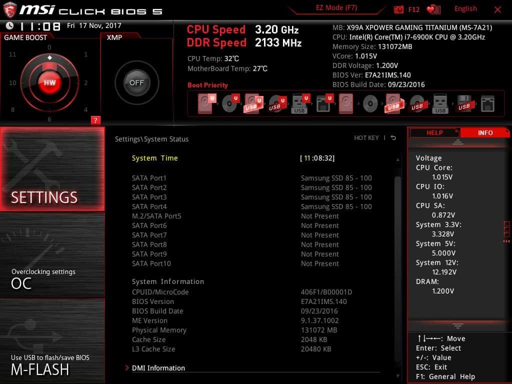 MSI motherboard error codes list